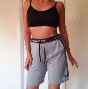 Mens under armour mesh shorts unlined